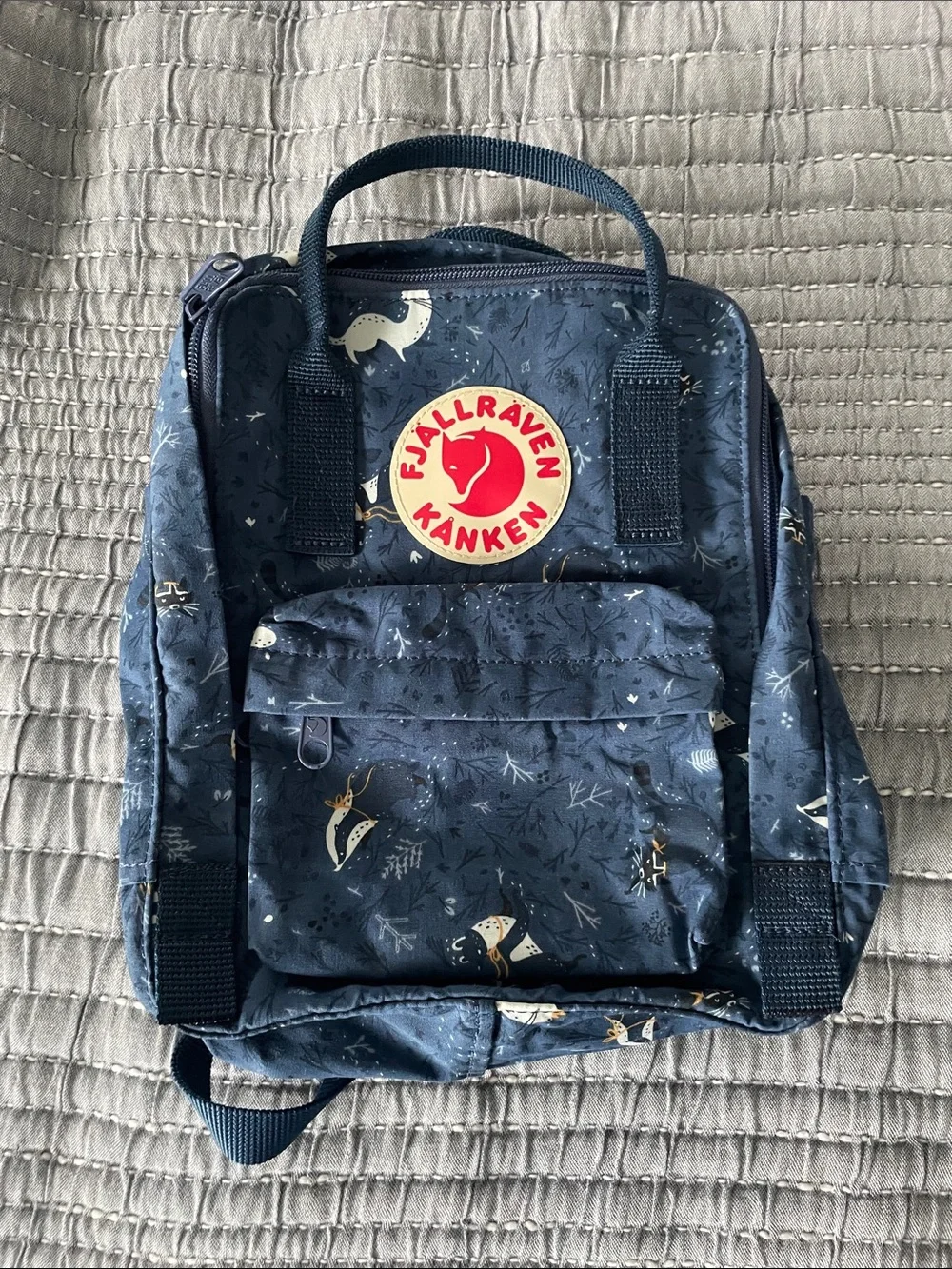 Fjallraven Kånken special edition Mini Backpack with Cecilia Heikkila Print